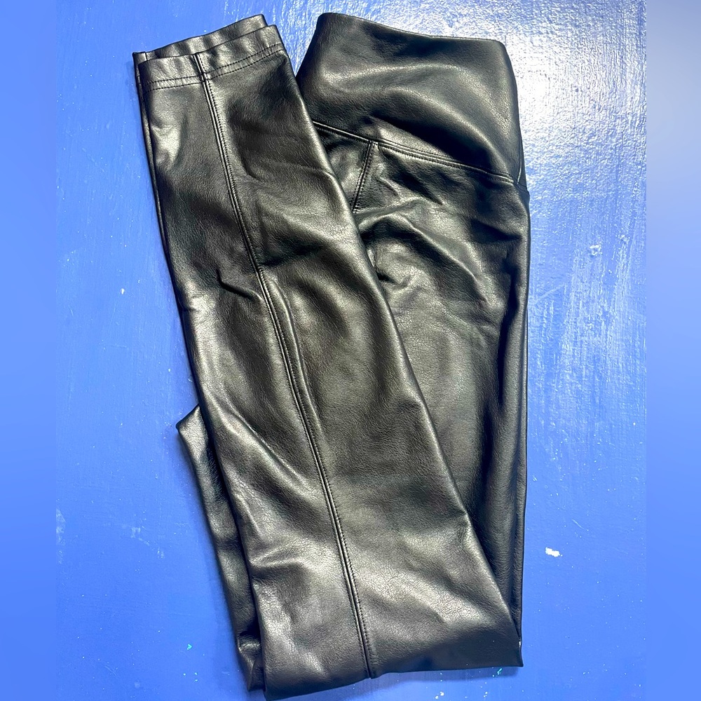 White House Black Market “Leather” leggings